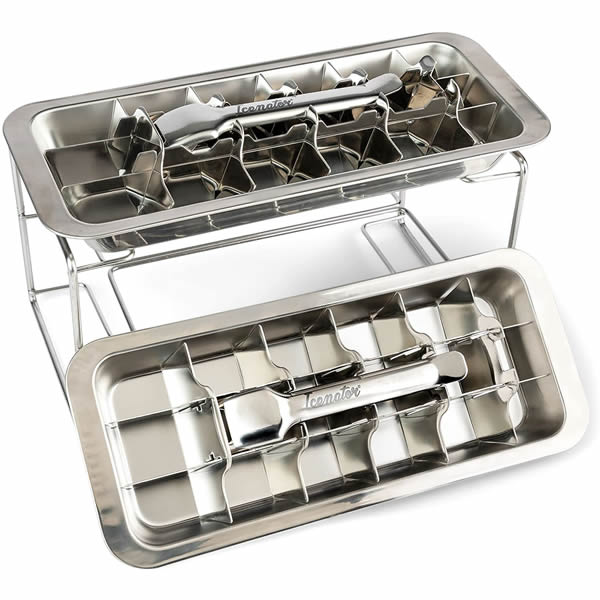 Stainless Steel Ice Cube Tray